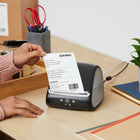 DYMO - Imprimante d'étiquettes LabelWriter 5XL-IMPRIMEZ DES ÉTIQUETTES TRANSPARENTES : Imprimez des codes-barres, du texte, des graphiques et bien plus encore avec une résolution de 300 ppp