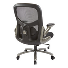 Pro-Line II Big and Tall Mesh Back Executive Chair with Mesh Fabric Seat and Titanium Base -Locking tilt control with adjustable tilt tension