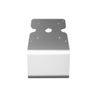Support incurvé et support mural compatible VESA CTA Digital pour boîtiers de tablette Paragon - Argent-Poids : .9 livres