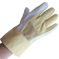 IMPACTO® AL790-40 X-GR paire Gant protection anti-coupures, paume en cuir, manchette de sécurité-1