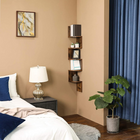 Vasagle Floating Corner Shelf - Brown-Easy assembly