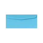 LUX - Enveloppes régulières no 10 (4 1/8 x 9 1/2), bleu vif, 50/boîte (4260-18-50)-Les enveloppes de taille 10 régulières sont idéales pour expédier des chèques, des factures, des en-têtes, des lettres personnelles, des relevés et du publipostage