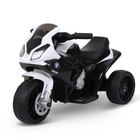 Aosom - Moto pour enfants, moto électrique 6v pour tout-petits avec phare - noir-Moto électrique à chevaucher sous licence BMW avec une apparence réaliste pour les enfants de 18 à 36 mois 