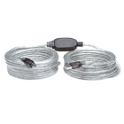 BlueDiamond Hi-Speed USB 2.0 Cable, AB MM - 36ft, (3808)-Overcomes the 5 m (16 ft) USB distance limitation - ideal for connecting most USB printers