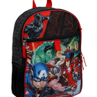 Bioworld Ensemble de sac à dos 5 pièces - 16 po - Avengers Personnages-Design: ce sac à dos Star Wars The Mandalorian vert et bleu présente un collage de chibi Grogu et The Mandalorian avec le logo Mudhorn et The Mandalorian