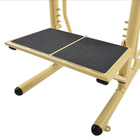 Stamina Outdoor Power Tower Pro - Yellow-Pull-up station with chin-up, wide, and forward grip options