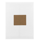 JAM Paper Mailing Address Labels, 3 1/3 x 4, Brown Kraft, 2 sets of 120 (4513702g)-Finish: smooth
