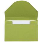 JAM Paper Kraft Ecoboard Business Card Case, Lime Green Recycled Kraft, 5 Pack (2500 207g)-Material: Chipboard