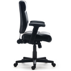 Staples Tillcott Luxura Task Chair - Black-Adjustable arms