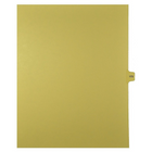 Mark Maker Legal Exhibit Index Tab Buff Single Tabs, 1/15th Cut, Letter Size, No Holes, Number 173, 25 Pack-Buff Single Tabs, 1/15th Cut