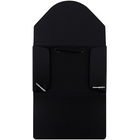 JAM Paper Plastic Business Card Case, Black, 5 Pack (9167043g)-Portfolio closure: Elastic