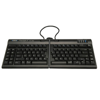 Kinesis - Clavier ergonomique partagé Freestyle2 pour Mac-Petit ou grand, fin ou large d’épaules, le clavier Kinesis Freestyle2 s’adapte à la morphologie et aux habitudes de chacun