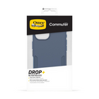 OtterBox Commuter MagSafe Case for iPhone 16 - Baby Blue Jeans-Bumpers around the camera protect against hard hits