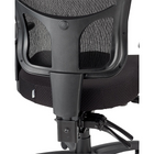 Tempur-Pedic - Fauteuil en maille à dossier mi-hauteur, noir-Réglage de la tension du basculement 