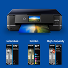 Epson T277 Ink Cartridge - High Capacity - Black-Epson printing system is specifically designed to be used with Epson Genuine Cartridges. Use of non-genuine ink could cause damage not covered under the printer's limited warranty