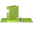 Davis Group Premium Economy Binder - D Ring - 3" - Lime Green - 6 Pack-3"