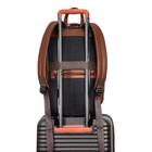 Champs - Onyx Sac à Dos Classique en Cuir - Marron-Courroie de chariot pour les bagages à main