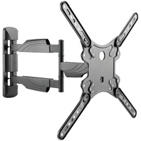 StarTech Flat-Screen TV Wall Mount, Articulating Arm (FPWARTB1M)-Heavy-duty steel TV wall mount with articulating arm