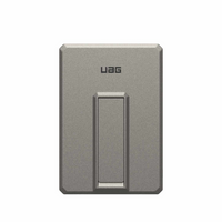UAG Ultra Slim 5K mAh Battery + Stand - Titanium-MagSafe compatible for easy magnetic alignment
