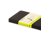 Moleskine – Cahier journal, page blanche, avec poche, couverture souple, noir, 3,5 po x 5,5 po-Papier sans acide, couleur ivoire