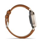 Garmin Lily 2 - Cream Gold Case with Tan Leather Band-9