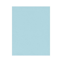 LUX - Papier 8 1/2 x 11, bleu pastel, 50/boîte (81211-P-64-50)-Offert en bleu pastel, qui est un bleu doux et léger avec un fini lisse