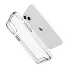 Coque transparente JCPal iGuard Dual Pro pour iPhone 13 Pro Max-Matériaux transparents en TPU et PC
