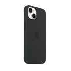 Apple - etui en silicone avec Magsafe pour iPhone 14 - Minuit-Couleur/revêtement : minuit/silicone