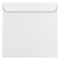JAM Paper 11.5 x 11. 5 Square Envelopes, White, 250 Pack (3992321H)-White envelope