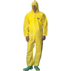 Lakeland, Chemmax 1 Coveralls, Large, Yellow - 6 Pack-Qty/Pk - 6