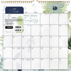 DateWorks 2026 16-Month Spiral Wall Calendar - 12" x 12" - Whisper Song - English-12.00" x 12.00"