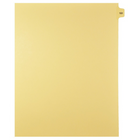 Mark Maker Legal Tabs - Letter Size - Buff - 1/15th cut - 25 tabs per package - 5 packages Pack - Number 181-Buff SingleTabs
