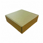 Reliabag - Boîtes d'expédition en papier kraft ondulé auto-adhésives - 11.5" x 11.5" x 3.75" - Paquet de 40-Papier kraft ondulé auto-scellant