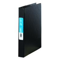Staples 1" 3-Ring Economy Binder - Black-Light use binder