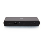 C2G - Thunderbolt 4 & USB-C 10-en-1 station d’accueil à double écran - Noir-Des débits de transfert ultra-rapides allant jusqu’à 40 Gbps, transférant rapidement les données vers et depuis les appareils