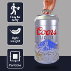 Coors Light - Mini réfrigérateur portatif de 8 canettes-Adaptateurs de 12 V CC/110 VCA inclus