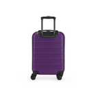 Swiss Mobility - SEA Ensemble de bagages rigides 3 pièces - Violet-Intérieur doublé emblématique avec panneau de séparation, poches pratiques et sangles de serrage pour garder le contenu organisé et en place