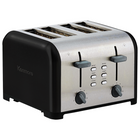 Kenmore - Grille-pain à 4 tranches avec commandes doubles - Noir-Capacite de 4 tranches avec deux commandes