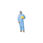 Lakeland – Combinaison avec capuchon Pyrolon Plus 2, moyen, bleu, 10/paquet (07428B-M-ReFTECH)-Matériau : Pyrolon