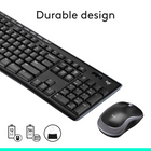 Logitech MK270 Wireless Keyboard and Mouse Combo for Windows-Designed to be equally comfortable for both left- and right-handed users, plus its smooth cursor control allows easy navigation on most surfaces