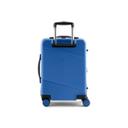 Reebok - GO Collection Ensemble de bagages rigides 2 pièces - Bleu-Les pieds latéraux sur le grand boîtier ajoutent stabilité et protection