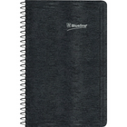 Blueline Daily Perpetual Date Book, 8" x 5", Bilingual-Appointment schedule from 8:00 am to 9:00 pm in one-hour intervals