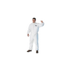 Kimberly-Clark – Combinaison Kleenguard A30 blanche avec fermeture à glissière, moyen, 12/paquet (46002)-Matériau : Tissu non tissé
