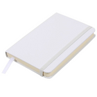 JAM PaperMD – Cahiers de notes à couverture rigide avec fermeture à bande élastique, 3 3/4 x 5 5/8 po, rouge, 2/pqt-Blanc