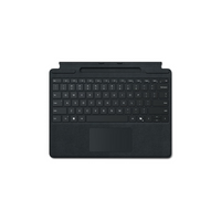 Microsoft - Clavier signature Surface Pro avec rangement pour stylet - Bilingue - Touche copilote - Noir commercial-Interface : Magnétique