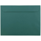 JAM Paper - Enveloppes pour livret - 9" x 12" - Bleu sarcelle - Paquet de 25-Couleur sarcelle