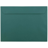JAM Paper - Enveloppes pour livret - 9" x 12" - Bleu sarcelle - Paquet de 25-Couleur sarcelle