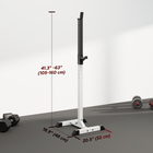 Soozier - Support De Squat Stable Et Réglable-12 niveaux réglables sur le tube   la hauteur peut être ajustée entre 41,3 po et 63 po (105-160 cm)  