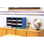 Bankers Box 9-Compartment Classroom Cubby, Blue-Sturdy multilayered constructions offers lasting performance