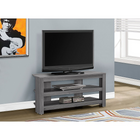 Monarch Specialties - 2566 Meuble Tv - 42 po L/En Coin Gris-Bois d'ingénierie gris